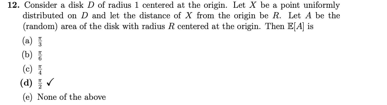 TIFR ECE 2023 | Question-12